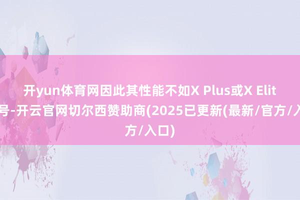 开yun体育网因此其性能不如X Plus或X Elite型号-开云官网切尔西赞助商(2025已更新(最新/官方/入口)