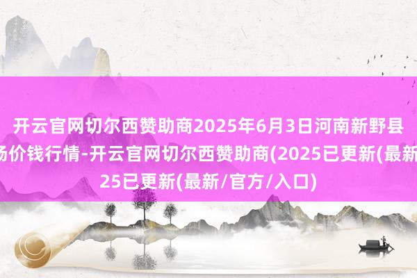 开云官网切尔西赞助商2025年6月3日河南新野县蔬菜批发商场价钱行情-开云官网切尔西赞助商(2025已更新(最新/官方/入口)